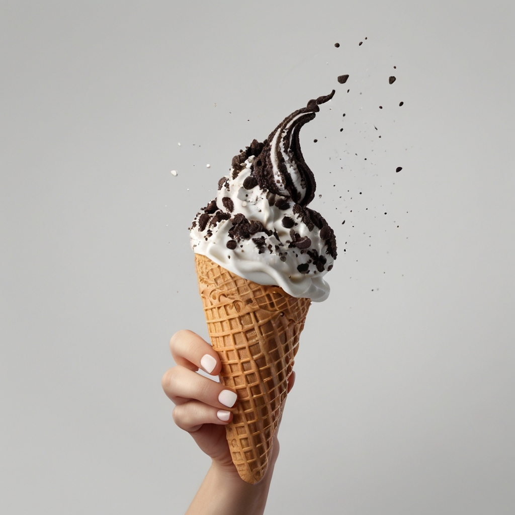 Décoration de biscuits Oreo hachés pour glaces 400gr - DDECOREO