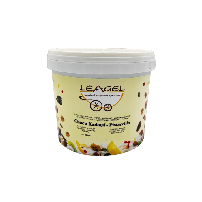 Marbrage CHOCOLAT KADAYIF PISTACHE (Choco Kadayif Pistacchio) Dubai LEAGEL 5 Kg - GMARKADAPIST – Image 2